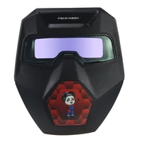 667b true color solar power auto darkening welding helmet arc and protect eyes from vision loss from drill strong light proof