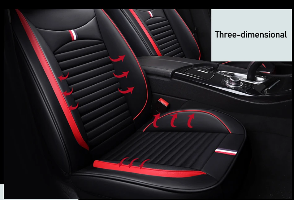 Автомобильные Чехлы На Сиденья из искусственной кожи для haval f7 changan cs35 cs75 Suzuki Baleno kia morning mg zs skoda fabia 2/1