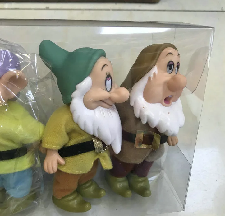 Экшн-фигурки 10 видов стилей Disney Белоснежка и семь гномов аниме Принцесса ПВХ