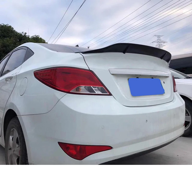 Спойлер для Hyundai Verna задний спойлер из углеродного волокна/ФАП Accent 11 12 13 14 15 |