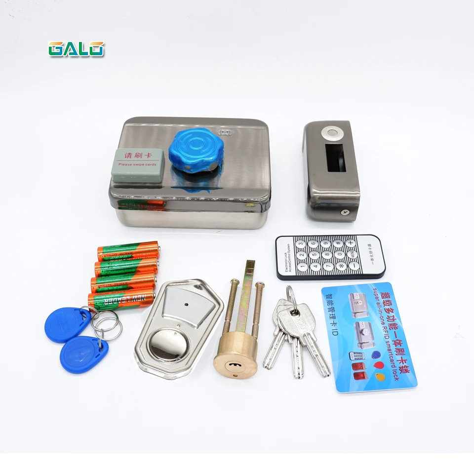 С электронным управлением дверной замок индукционные карты чистки и магнитных
