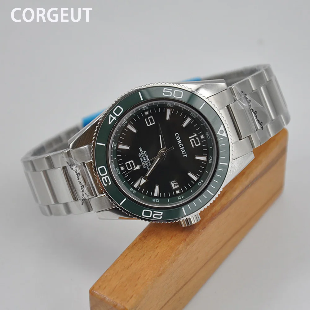 Часы мужские механические из нержавеющей стали 100 м | Наручные часы