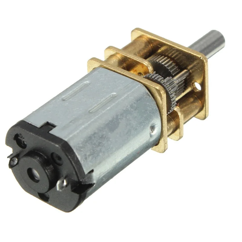 

DC 6V 100RPM Mini Metal Gear Motor with Gearwheel m Shaft Diameter Model:N20