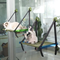 comfortable cat hammock pet window wall door mount suction cup sun bed hammock