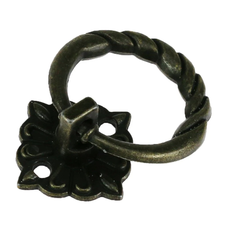 12 штук винтажный Ретро кухонный шкаф ящик комод ручка с ручкой античная латунь |