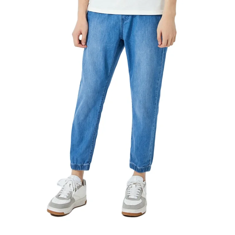 Джинсы SEMIR мужские с закрытым ртом Хлопковые Штаны для бега брюки девятью точками