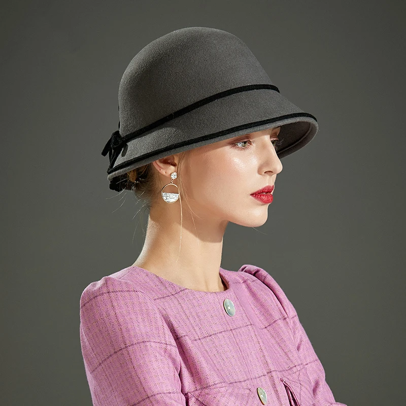 Зимняя женская шапка шерстяная рыбака уличная мода универсальная джазовая