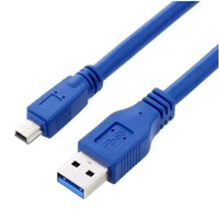 usb 3 0 a male to mini 10 pin b extension cable cord for tablets camcorders hub hdd connector 0 3m 5m