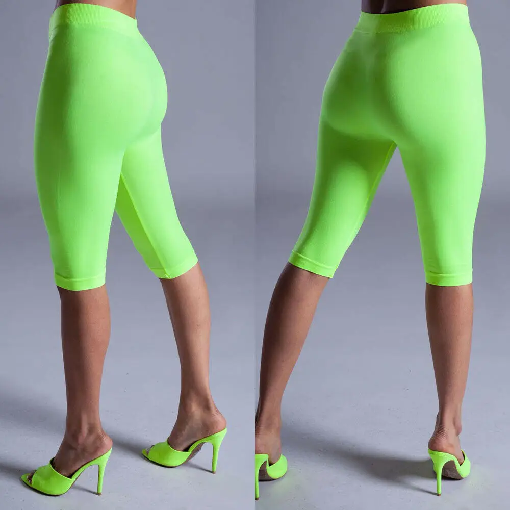 Эластичные шорты для йоги с высокой талией тренировочные спортивные Леггинсы