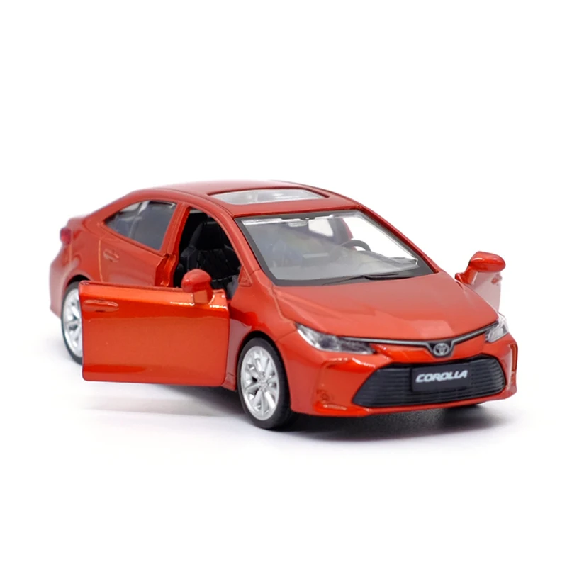 Caipo Toyota Corolla гибридный автомобиль литая модель автомобиля из сплава игрушка с