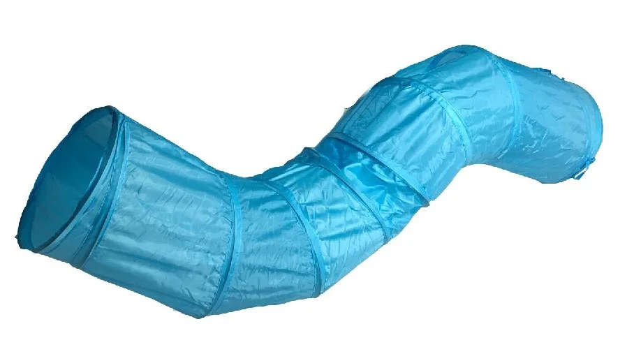 

New Pet Supplies Cat Tunnel Cat Toys Foldable To Store Two-way Tunnel Curved S-type Fun Cat Supplies