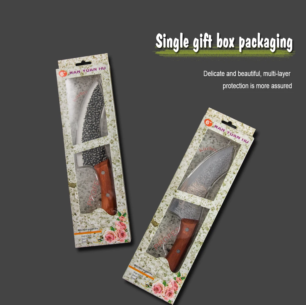 Нож шеф-повара ручной работы из нержавеющей стали 6 дюймов | Дом и сад