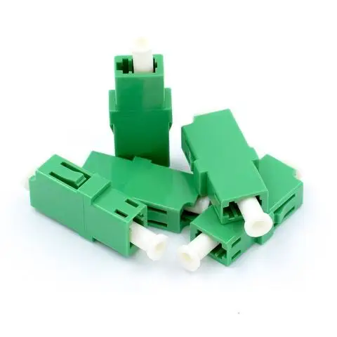 Fiber Optic Adapter LC/APC to LC/APC Duplex Singlemode Plastic Optical Fiber Coupler FTTH LC Fiber Optic Connector