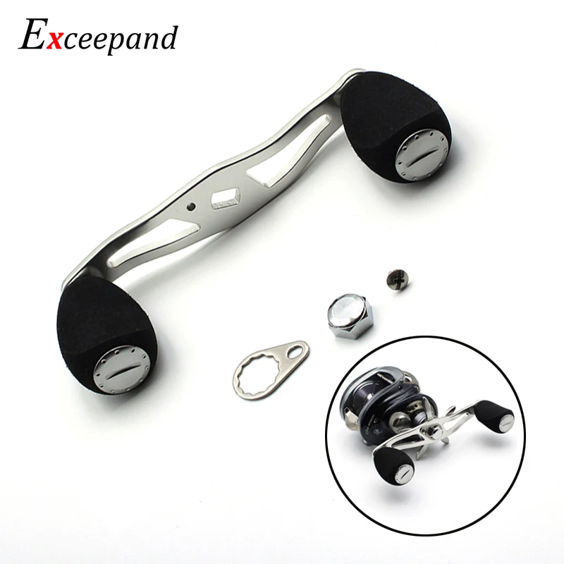 

Exceepand DIY Repair Baitcasting Reels Fishing Reel Handle Reel Grip for Abu Garcia Daiwa Reel Knob Baitcaster Fishing Reels Kit