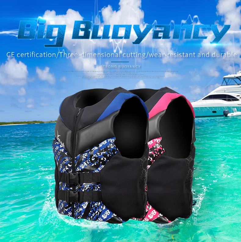 

Спасательный жилет YONSUB для мужчин и женщин, профессиональный неопреновый спасательный жилет для рыбалки и взрослых, для дрифтинга, плавани...