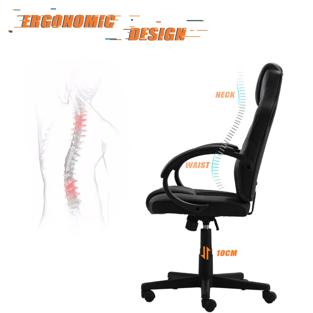 Game chair rotating office with armrest game Chair in racing style | Мебель