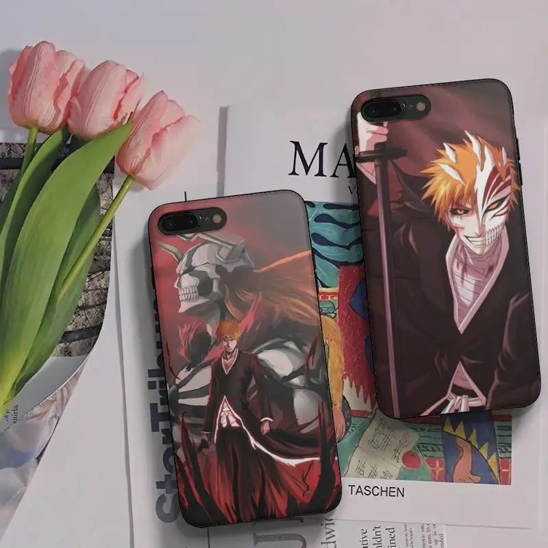 

Anime Bleach Ichigo Kurosaki Phone Case Fundas Shell Cover For HUAWEI P10 P20 P30 P40 Mate 30 40 Lite Pro