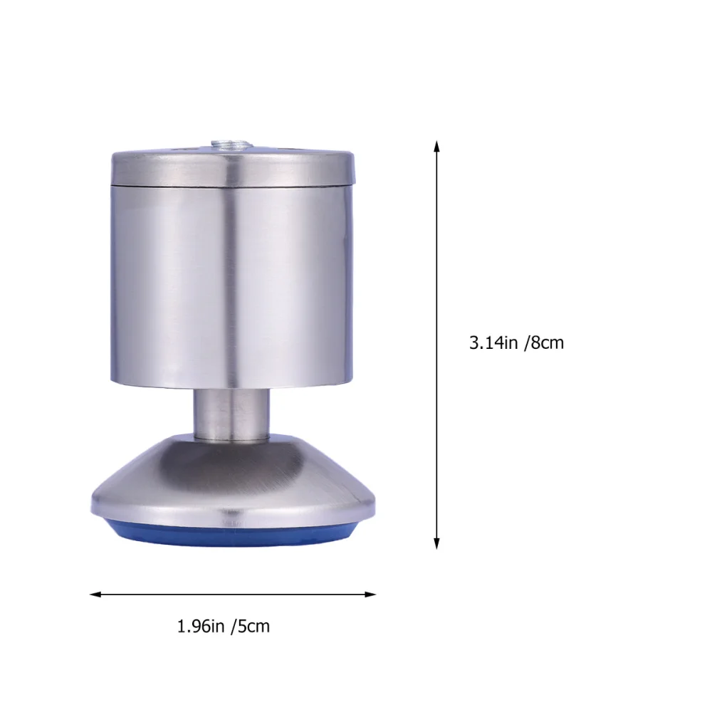 

4pcs Household Adjustable Height Metal Furniture Legs TV Cabinet Support Legs Sofa Foot Table Base Furniture Bed Riser(