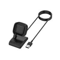 for fitbit versa 2 watch desk charger dock usb charging cables for fitbit versa 2 smartwatch parts