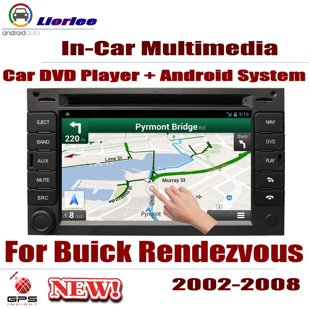

For Buick Rendezvous 2002-2008 Car Radio DVD Player GPS Navigation Android multimedia Display System Audio Video Stereo