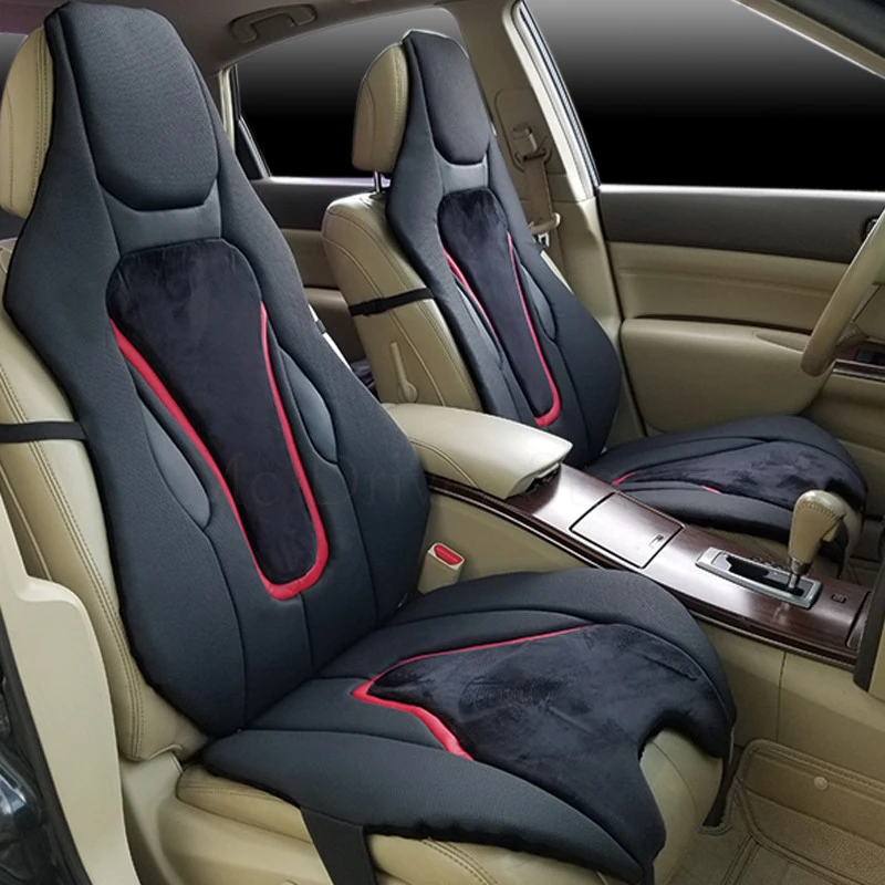 

Car Front Seat Cover Leather Luxury Cushion Back Seat Cover for Mercedes for Porsche 911 for Audi Tesla Coupe Decor Accessories