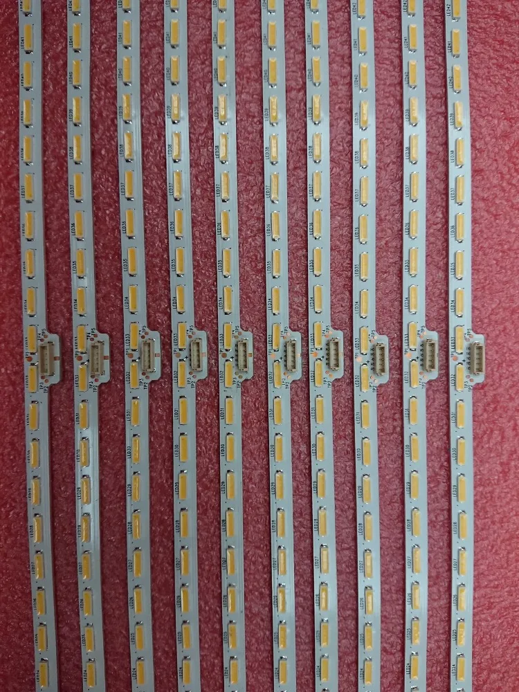 10 шт./лот 64LED светодиодная подсветка для Sony KD-55X8505C KD-55X8507C KD-55X8500C Sharp XBR-55X850C 75.P3C08G001 15A09N SYV5541