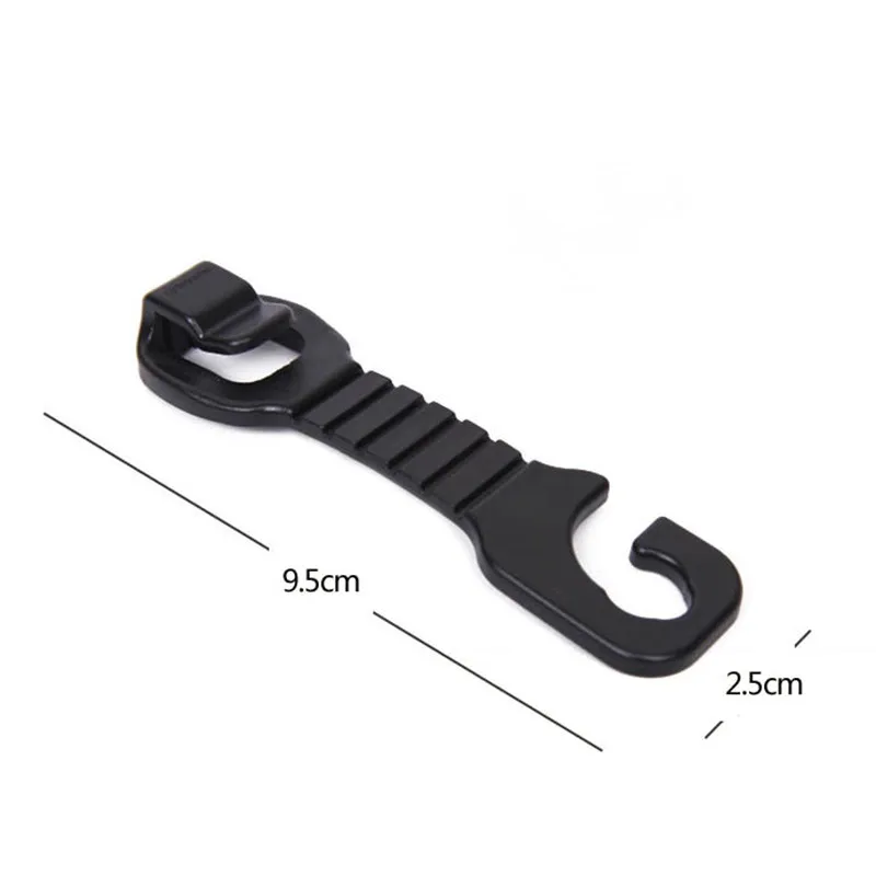 

Load Bearing 2kg Car Seat Back Hook Headrest Hanger Bag Holder Auto Debris Bag Purse Organizer Car Accessories Interior