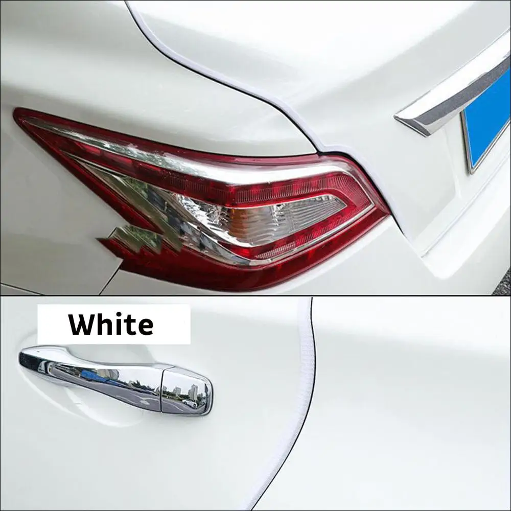 

New 5M U Shape Car Strips Sealing Scratch Protector Moulding Strip Protection Anti-rub Door Edge Rubber Strip DIY Car-styling