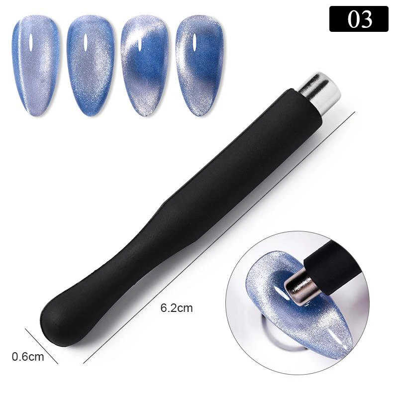 1 Pc Cat Magnetic Stick Pen Nail Manicure Tool For Cat Magnetic Nail Gel Polish Nail Art 9D Special Magnetic Effect Decal Design