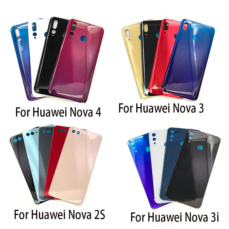 Наклейка на заднюю крышку батарейного отсека для Huawei Nova 4 3 3i 2 2S|Корпусы и рамки