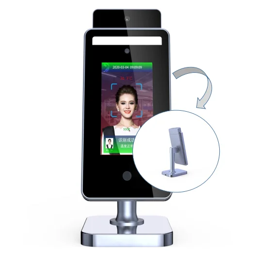 

YF120 Visitor management employee attendance face recognition machine with heat camera