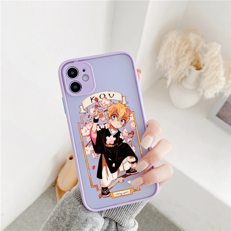 Чехол из ТПУ для iPhone 11 12 Mini Pro X XS XR Max 7 8 6 6S Plus SE 2020 Japan Cartoon Animation|Бамперы| |