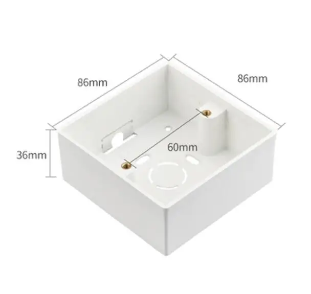 EU surface box Умный дом, WiFi, электрические сенсорные жалюзи, занавес, переключатель Ewelink, приложение, голосовое управление, Alexa Echo, для механического ограничения, жалюзи, мотор - Цвет: EU surface box