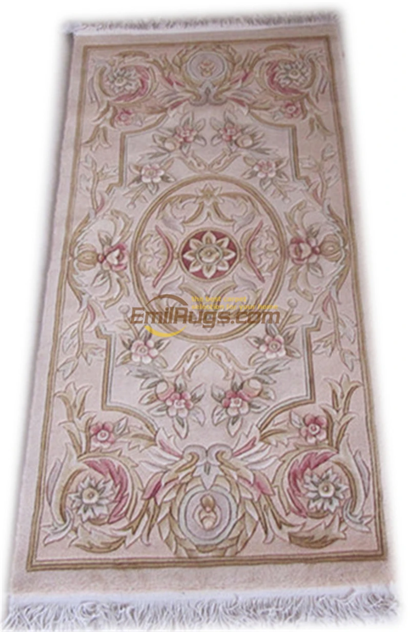 

Шерстяной французский ковер из толстого плюша, сделанный на заказ 6032-129 2,3X4,59