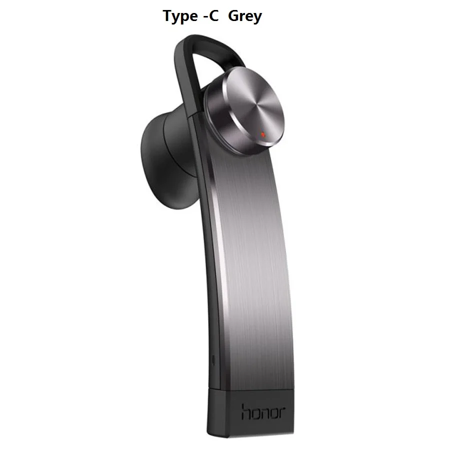 Type-c Grey Huawei Honor AM07, наушники, форма свистка, Bluetooth 4,1, беспроводная стерео Музыкальная гарнитура, наушники без рук для huawei mate 9 P10 - Цвет: Type-c Grey