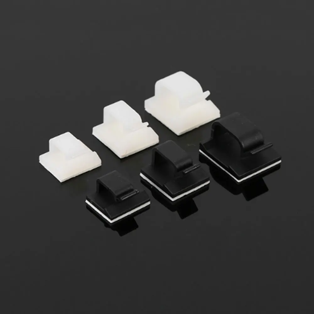 

Self-Adhesive Cable Holder Clip Adhesive Car Wire Clips Tie Sticker Cable Cord Clamps