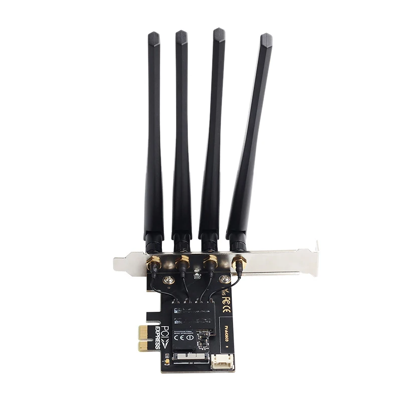 

HOT-PC BCM94360CD 1750Mbps WiFi Bluetooth 4.0 PCI-E Adapter for MacOS Airdrop Handoff Continuity BCM94360 Wifi Network Card