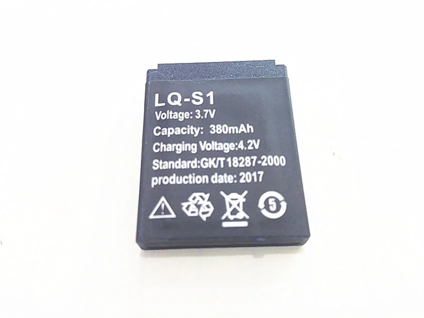 Литровый аккумулятор 3 7 V 380mAh литий полимерный ионный для DZ09 A1 W8 Смарт часы