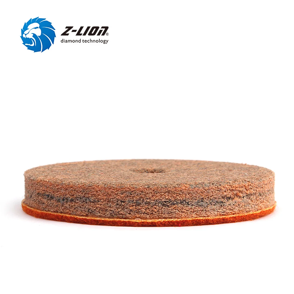 Z-LION 2PCS 5" Sponge Diamond Polishing Pad Wet Use Sanding Disc Concrete Granite Marble Cleaning Buffing Wheel Grit 300-10000 |
