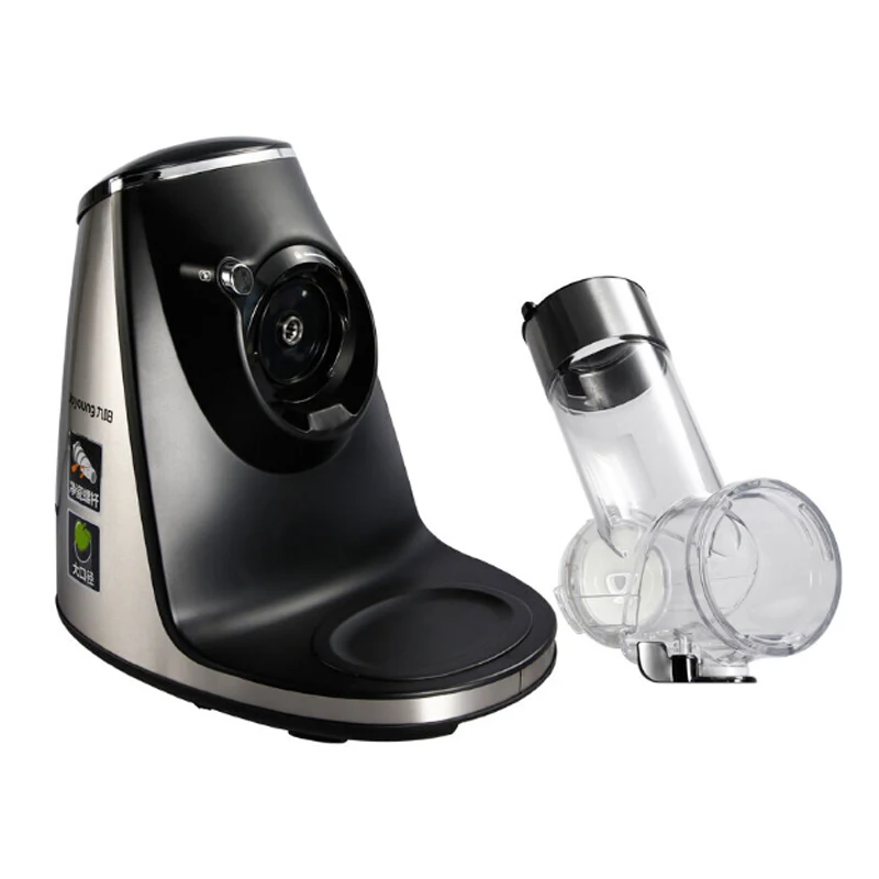 買取 電気フルーツジュースジュースマシンスクイーザ低速家庭用ねじ押出柑橘類レモンプレスステンレス鋼ジューサー JYZ-E19