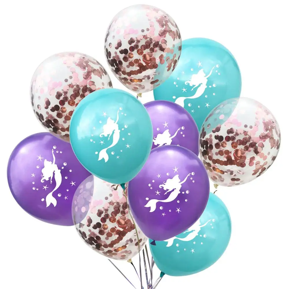 10 шт./компл. розовый золотистый воздушный шар из воздушных шаров для дня рождения