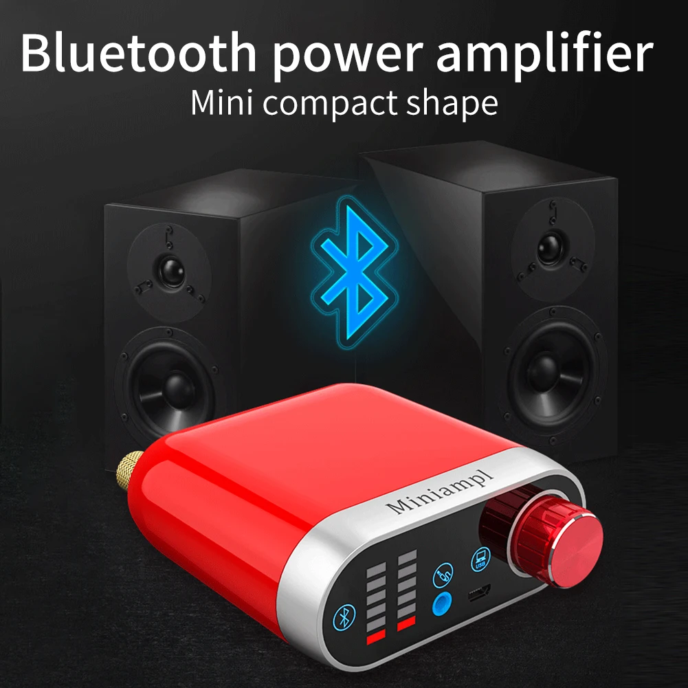 

100W Lossless Wireless Digital Multifunction Class D 5.0 Audio Receiver PC Sound Card Power Amplifier For Speakers