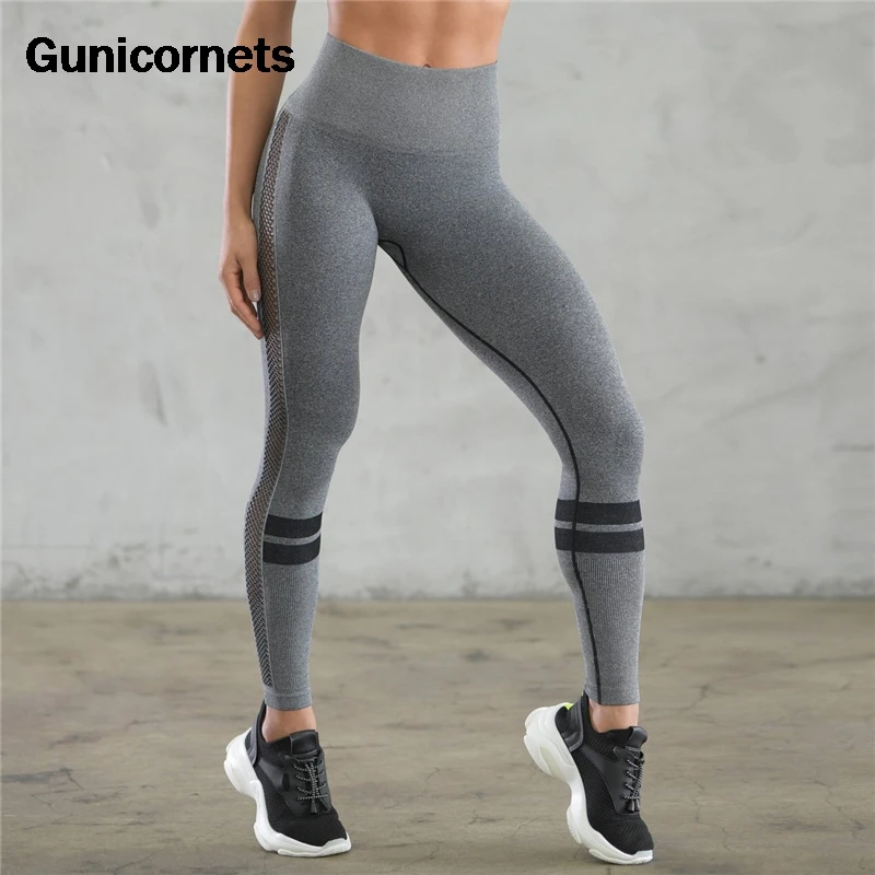 

Бесшовные Леггинсы Gunicornets Energy, пикантные штаны для йоги с высокой талией, женские трико для фитнеса и бега с эффектом пуш-ап