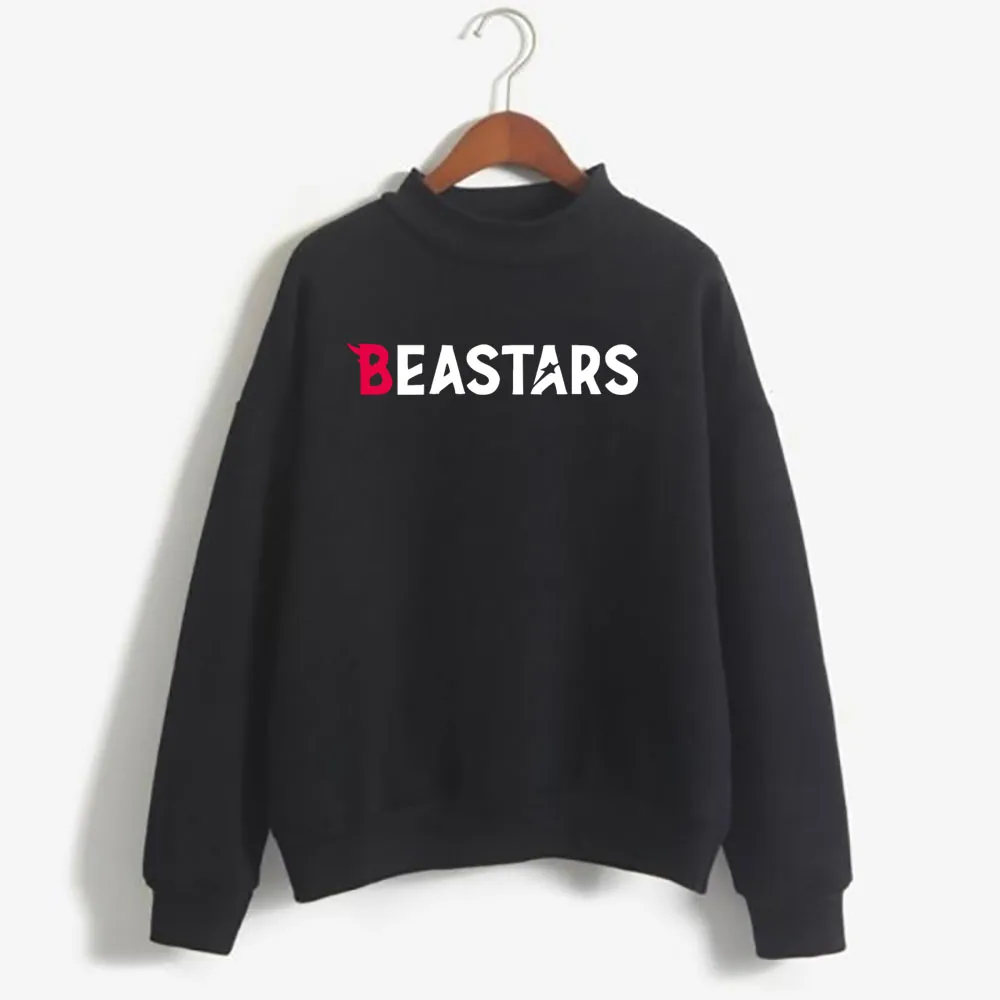 Mens Hip Hop Streetwear Harajuku Sweater  Japanese Style Anime BEASTARS Sweater Autumn Cotton Pullover
