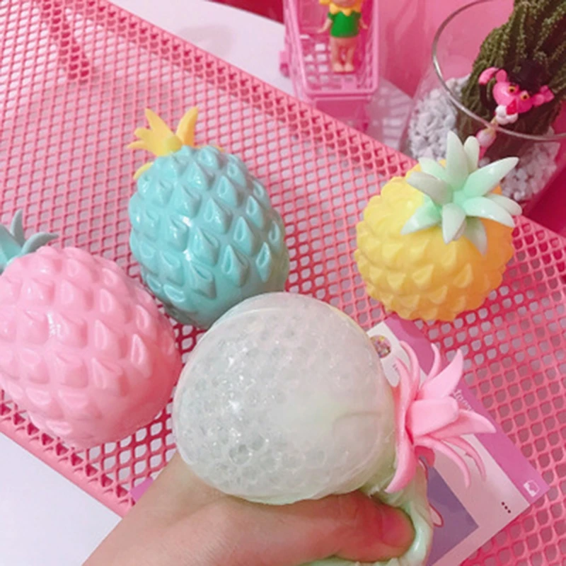 

New Pineapple Ball Anti Stress Grape Venting Balls Squeeze Stresses Reliever Toy