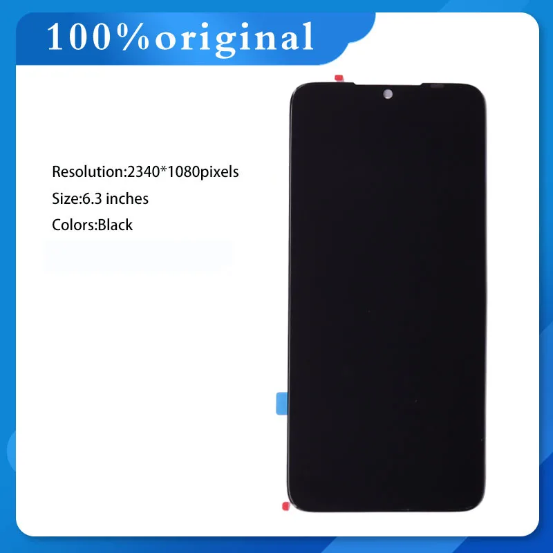 ЖК дисплей 10 точек касания для Xiaomi Redmi Note 7 сенсорный экран с дигитайзером в сборе