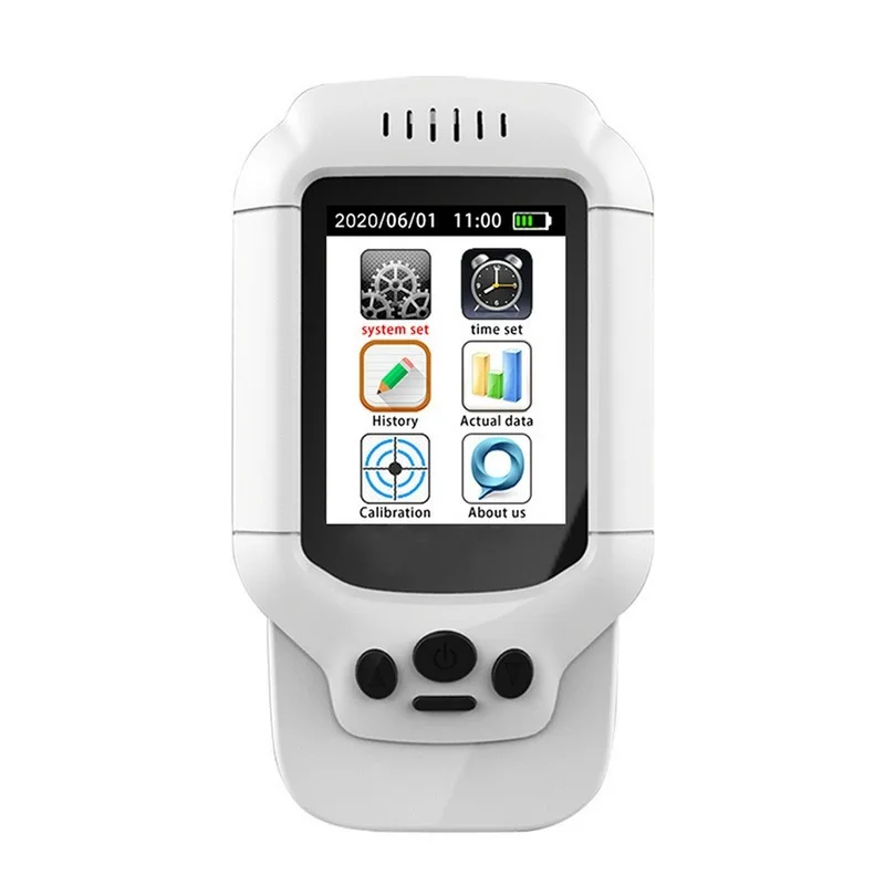 Портативный тестер температуры и влажности воздуха PM2.5/HCHO/TVOC AQI | Инструменты