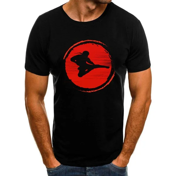 

ninja 2019 new summer t shirt Cotton high quality men t-shirt casual loose fit top tees for fans