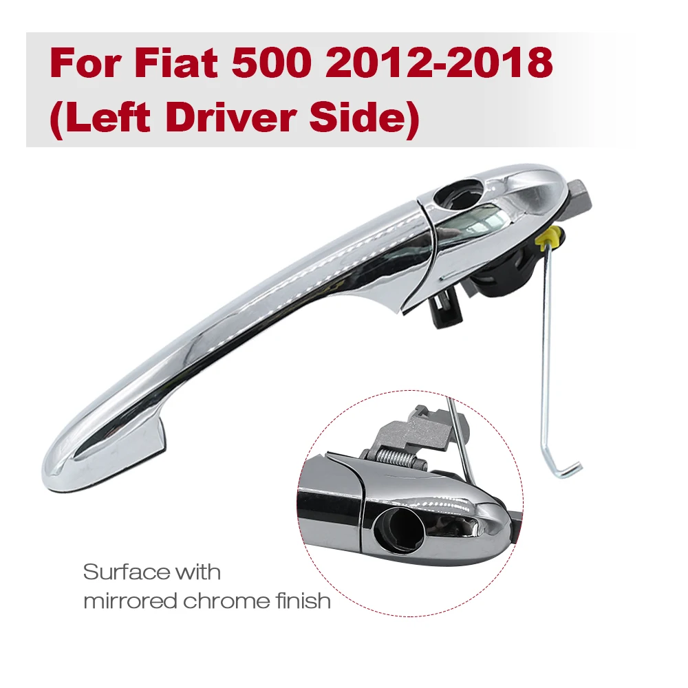 Наружная ручка для передней двери автомобиля пассажирская боковая дверь 68069942AC