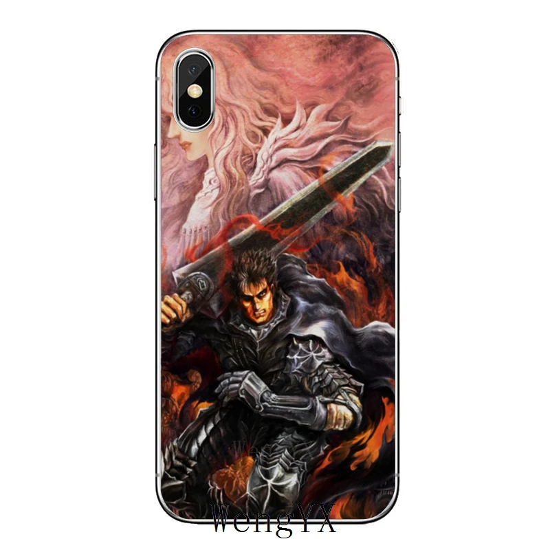 Стильный чехол Berserk для Huawei Honor 10 9 Lite 8C 8X 7C 7X 7A 6C pro Play 6X 6A 5A 5C 5X V10 | Мобильные телефоны